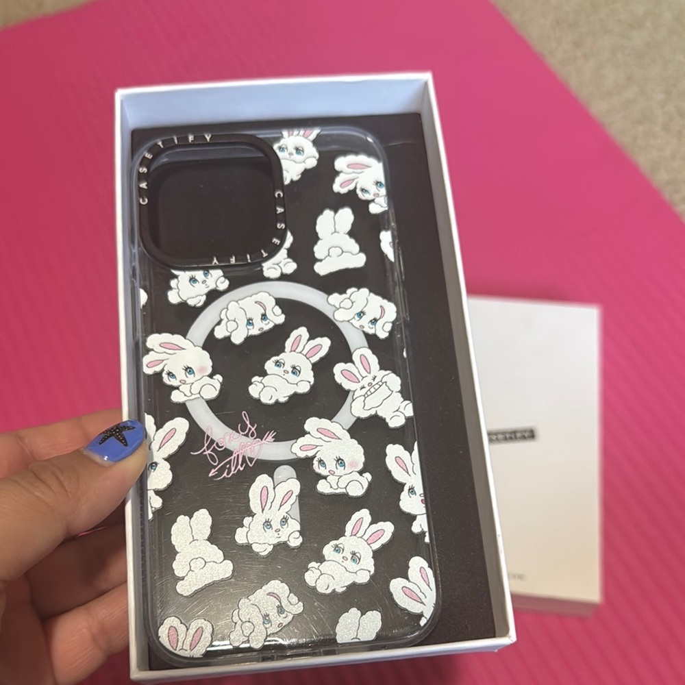 Casetify Clear Case - Cute Bunnies 🐰